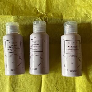 Wander All Inclusive Gel to Foam Shampoo Set